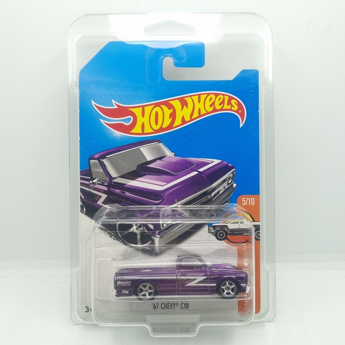 Hot Wheels 2017 Super Treasure Hunt '67 Chevy C10 W/ Protector | eBay