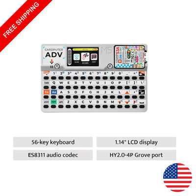 Cardputer Adv ESP32 56-Key Programmable Development Board IoT Stamp-S3A Kit