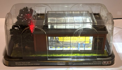 #ad MENARDS POWER amp; LIGHT BUILDING O GAUGE O SCALE TRAIN LAYOUT ACCESSORY Limited $199.99