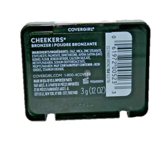 COVERGIRL Cheekers Bronzer 104 GOLDEN TAN sealed New Face Bronzer 💕 - Image 2 of 2