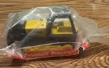 Vintage Yellow Tonka Mini Bulldozer 1994 McDonald's Happy Meal Toy - 3.25"