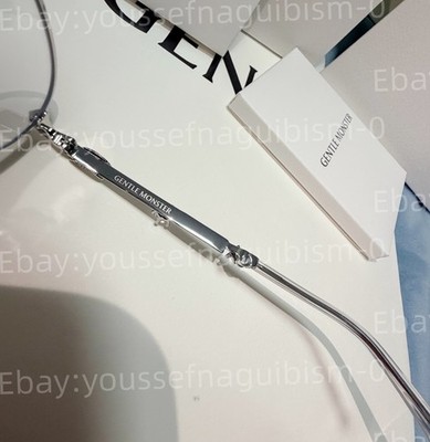 GentleMonster Sunglasses Pocket - Pico 02 Silver Frame Clear