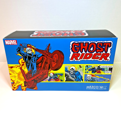 Mezco ONE:12 Marvel Johnny Blaze GHOST RIDER & HELL CYCLE Action