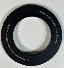 Breakthrough Photography 55mm to 82mm Step-Up Lens Adapter Ring Machined Brass