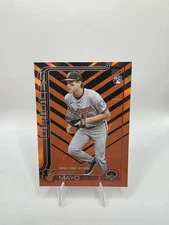 2025 Topps Update -  #US282 Coby Mayo (Halloween Orange and Black Foil Subset) 