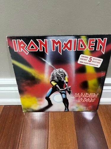 Iron Maiden Maiden Japan Vintage Vinyl Record Album 1981 Mini LP CANADIAN