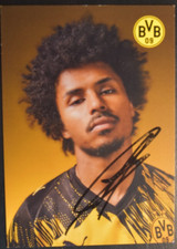 Karim Adeyemi, Borussia Dortmund, Autogrammkarte, signiert