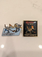 Phoenix Roadrunners Pin Carnation Ice Cream Garfield Hockey Vintage