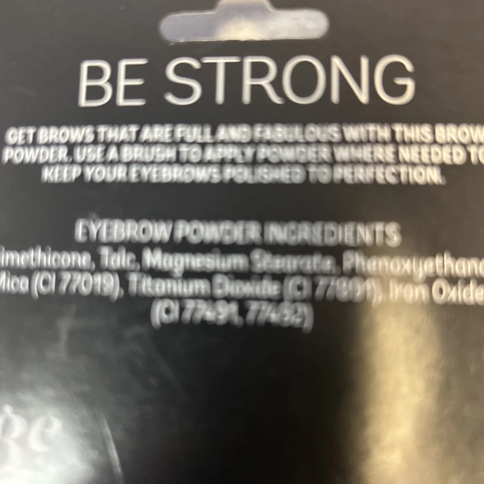 Beauty Essentials Eyebrow Powder Highlighter Be Strong Travel Everyday Wear - Image 3 of 4