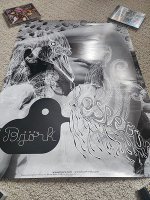Bjork Vespertine 2001 promo poster promotional Original Björk Art