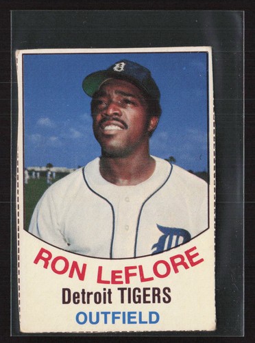 Ron LeFlore [Hand Cut] #50 1977 Hostess card