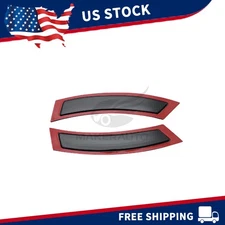 63147162313 Front Bumper Reflectors L+R Smoke For 2007-2013 BMW E92 E93 3 Series