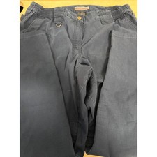 5.11 Tactical Womens Navy Blue Ripstop Cargo Pants Size 16 Regular Utility Work