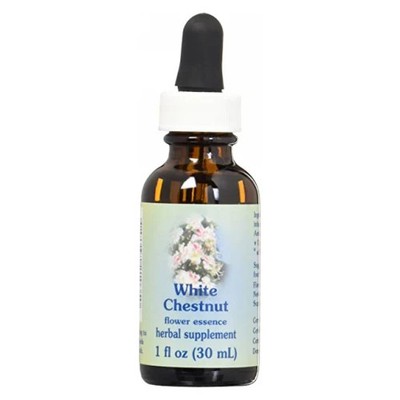 White Chestnut Dropper 1 oz  by Flower Essence Services