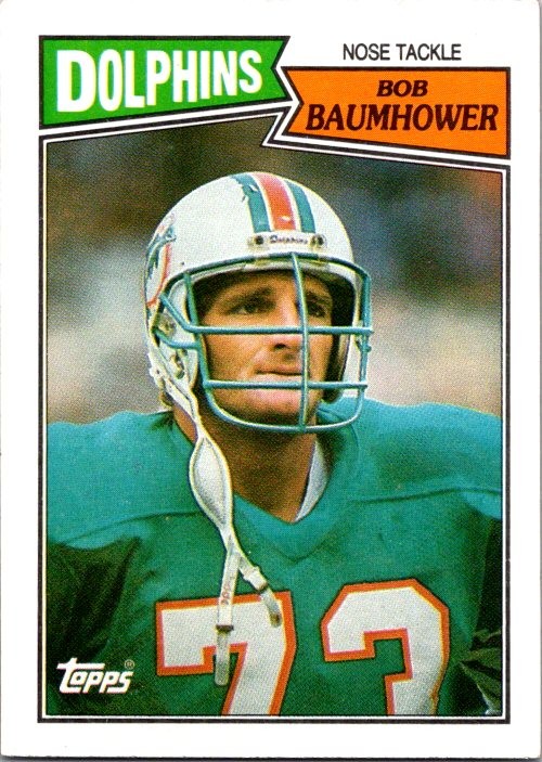 1987 Topps #247 Bob Baumhower
