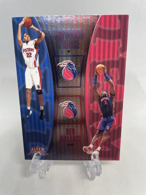 2003-04 Fleer Focus - Tag Team Ben Wallace, Tayshaun Prince #3TT 181/350