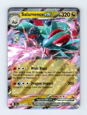Salamence ex 114/159 Double Rare Journey Together Pokemon Card Holo Near Mint