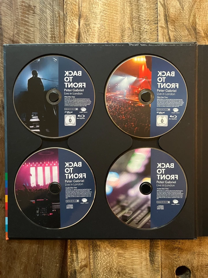 Peter Gabriel - Back To Front (Live In London) - BOX SET - 2 CD / 2 Blu-ray BOOK - Bild 4 von 4