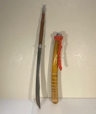 THAI SWORD AND SCABBARD TRADITIONAL COLLECTIBLE 38 INCHES LONG DISPLAY