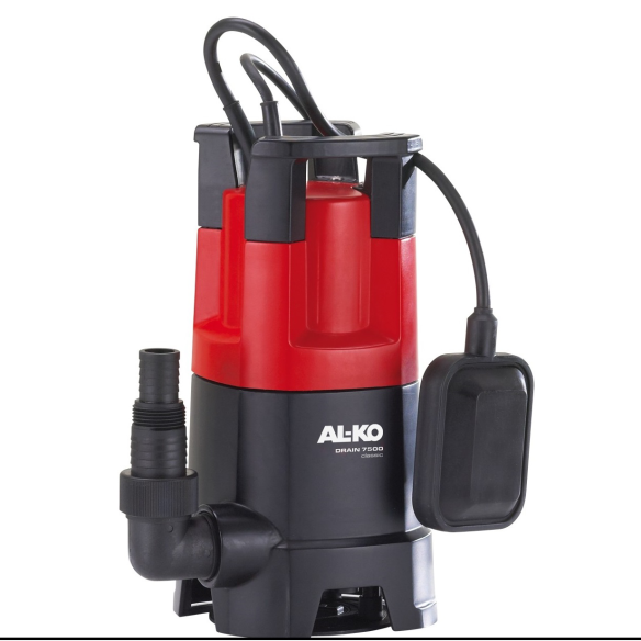 Elettropompa automatica sommersa Al-Ko Drain 7500 Classic - 450 Watt - Acque scu