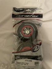 Duratrax SpeedTreads Triple Threat Mounted Rear RC Tires (2) DTXC2950 