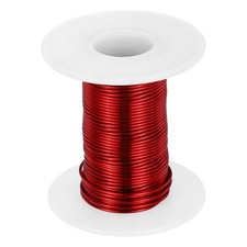 18 AWG Magnet Wire 2 oz Magnetic Coil Wire 155C(311F), Red,White