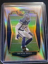 2020 Select RC Trevon Diggs Rookie Premier Level Silver Prizm Dallas Cowboys