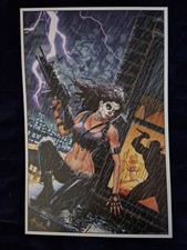 Orologio da notte 2018 La Muerta Retribution stampa 11x17 Matt Merhoff / Ceci de la Cruz