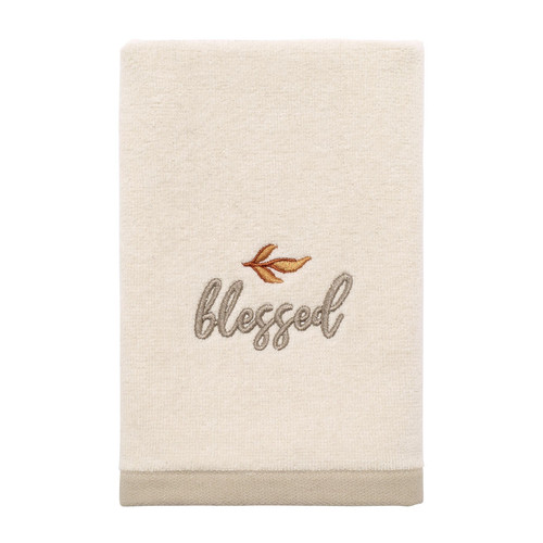 - Fingertip Towels, Soft & Absorbent Cotton Towel, Fall Home Decor, Set of 2 ...