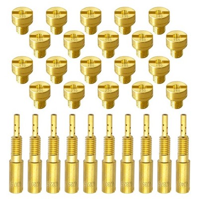 YGQ 30 Teile für Mikuni Vergaser Hauptdüse und Pilot Slow Kit groß rund... 