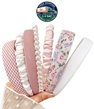 Diademas para mujeres y ni as,7 piezas: diademas acolchadas antideslizantes