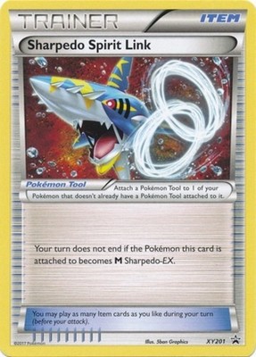 Sharpedo Spirit Link - XY201- Non-Holo Promo - Mega Sharpedo Premium Collection