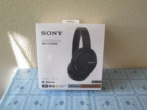 Official Sony Over-Ear Headphones WH-CH700N Wireless Bluetooth Noise Canceling.