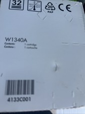 HP 134A Black Toner Cartridge W1340A Genuine OEM Factory Brand New Sealed