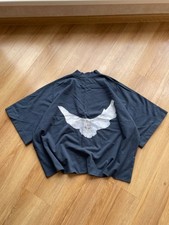 YZY Yeezy Gap Engineered by Balenciaga No Seam Oversized T-Shirt Tee Dark Blue S