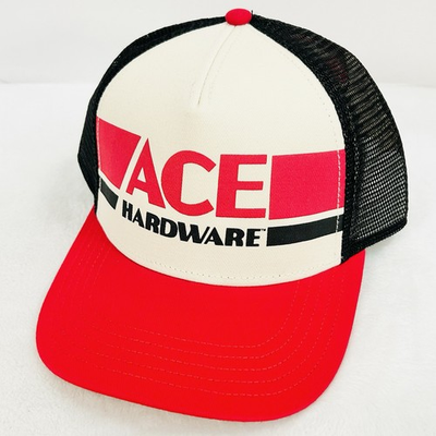 #ad American Needle Ace Hardware A Frame Hat Cap Adjustable Snapback Black Work $27.95