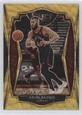 2020-21 Panini Select Premier Level Gold Wave Prizm Aron Baynes #140 4m4