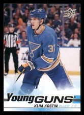 2019-20 Upper Deck #494 Klim Kostin Young Guns RC