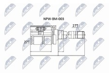 Cardan BMW 630