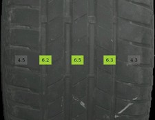 225/45 R17 91Y Sommerreifen Bridgestone Turanza T005 5mm DOT 2320 - 2 REIFEN