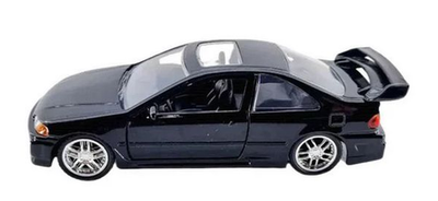 JADA TOYS,HONDA Civic Coupe 1993 Black FAST and FURIOUS, 1/32