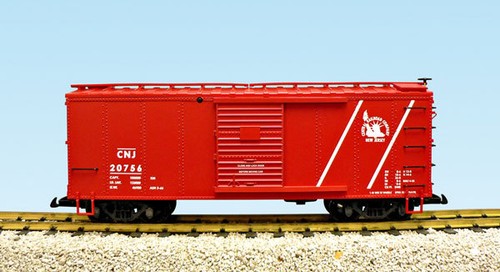 USA Trains escala G R19116A Central New Jersey #20755 - rojo | Zustand: New