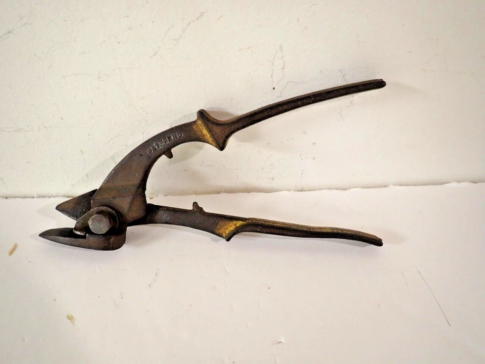 Cortador de correa de acero ACME vintage #E14A0 hecho en EE. UU. Foto 2 de 4