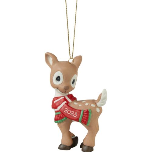 Precious Moments Oh Deer Christmas Is Here! 2023 Dated Animal Ornament 231009 - Picture 1 of 4