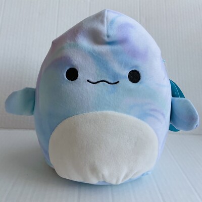 Squishmallow Kellytoy  Laslow  8  Beluga Whale Brand New with tag