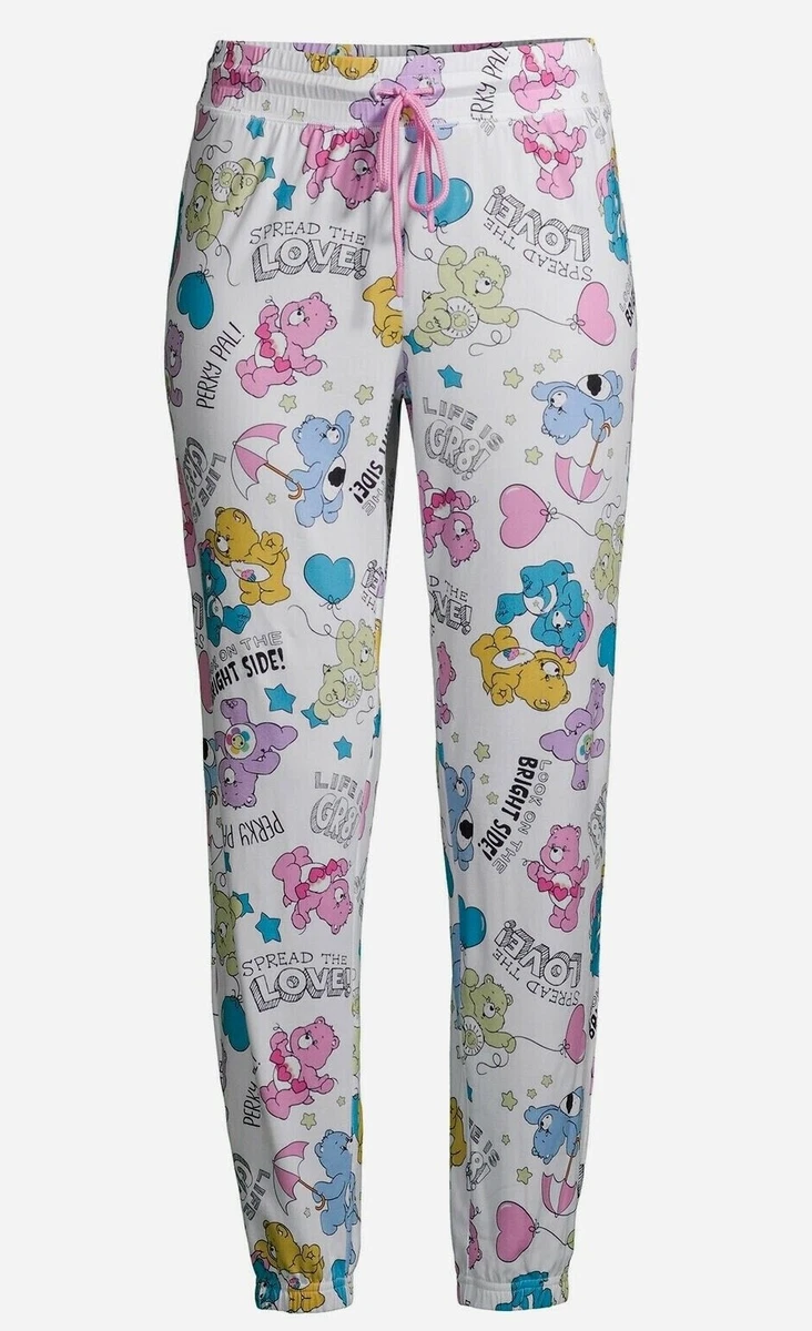 NWT Care Bears Womens Pajama Pants 80's toy Friends S M L XL 2X 3X