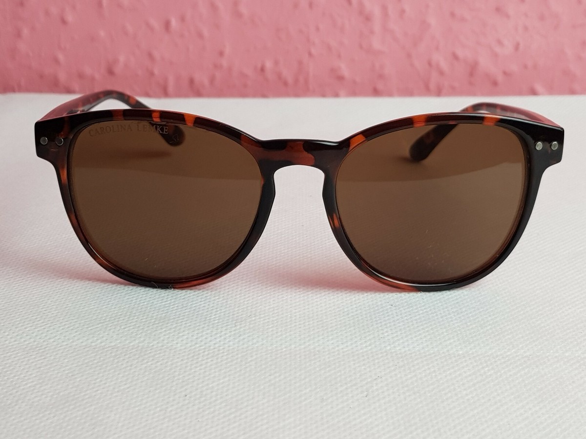 Carolina Lemke CL301-2 Tortoise Shell Brown frame Tinted  display picture 2
