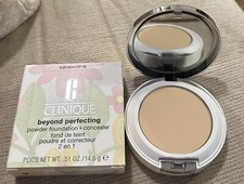 Clinique Beyond Perfecting Powder Foundation  Concealer NiB - 0.25 Dune