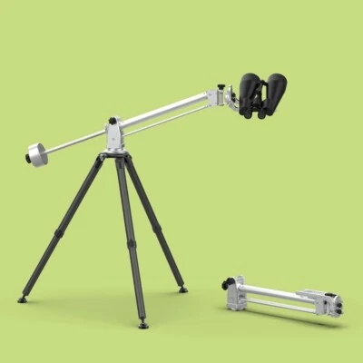 SKYOPTIKST Parallel Mount Adjustable Arm for Comfortable Binocular High-Angle Viewing