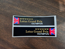 AFX AURORA Lotus Grand Prix Truck Semi Trailer Reproduction Stickers DIE CUT 